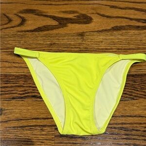 Solid & Striped Neon Yellow Bikini Bottom